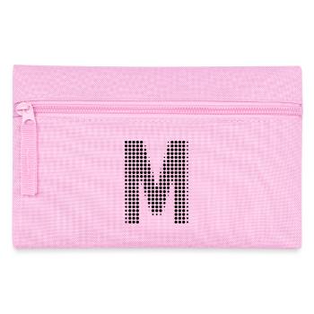Lettre m cadeau points lettre initiale cadeau - Trousse - rose - Devant