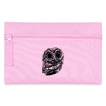 Eule - Federtasche - Rosa - Vorne
