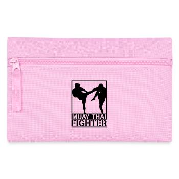 muay_thai_fighter__f1 - Federtasche - Rosa - Vorne