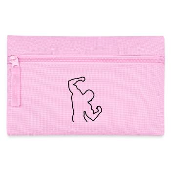 Bodybuilding - Federtasche - Rosa - Vorne