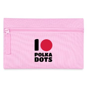 I love polka dots - Trousse - rose - Devant