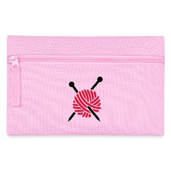 Tricoter - Trousse - rose - Devant