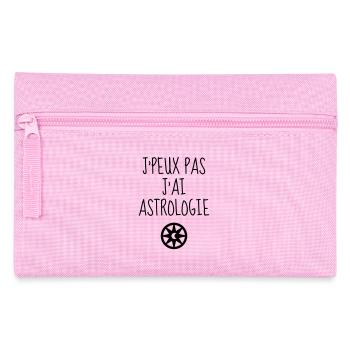 Astrologie / Astrologe / Stern / Horoskop / - Federtasche - Rosa - Vorne