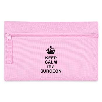 Arzt / Medizin / Chirurg / Chirurgie - Federtasche - Rosa - Vorne
