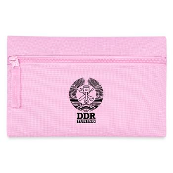 DDR Tuning Wappen 1c - Federtasche - Rosa - Vorne