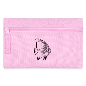 Élégant poisson-chauve-souris vintage - Trousse - rose - Devant