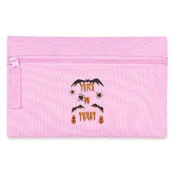Astuce d’Halloween ou friandise d’araignée d’Halloween - Trousse - rose - Devant