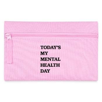 Mental Health Day - Federtasche - Rosa - Vorne