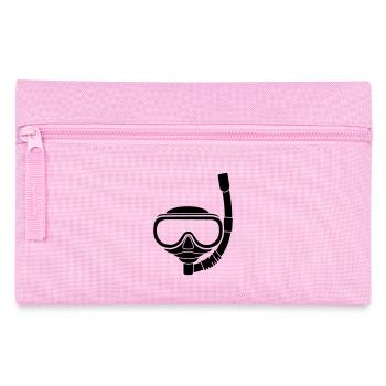 Schnorchelmaske - Federtasche - Rosa - Vorne