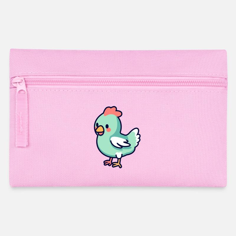 Poulet - Trousse - rose