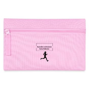 Ausreden verbrennen keine Kalorien - Federtasche - Rosa - Vorne