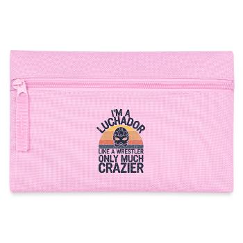 Pure action: Luchador - Pencil Case - pink - Front