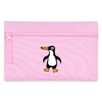 Pingouin mignon bébé enfant bambin heureux cool - Trousse - rose - Devant