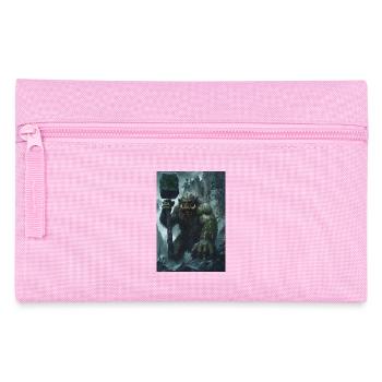 Riese Fabelwesen Mythologie Geschenk - Federtasche - Rosa - Vorne