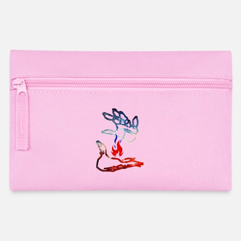 Flame Fr - Pencil Case - pink