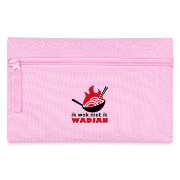 INDONET I wok not I Wadjan - Pencil Case - pink - Front