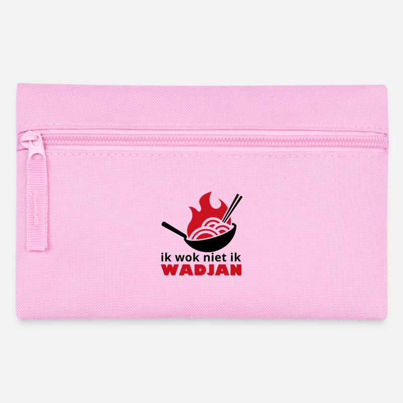 INDONET I wok not I Wadjan - Federtasche - Rosa