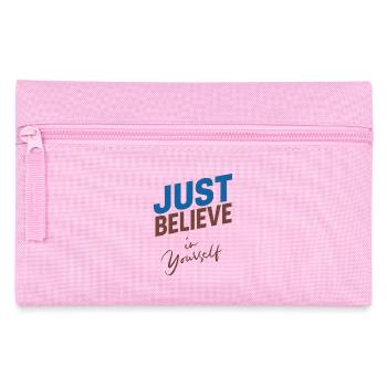 GLAUBE EINFACH AN DICH SELBST - Federtasche - Rosa - Vorne
