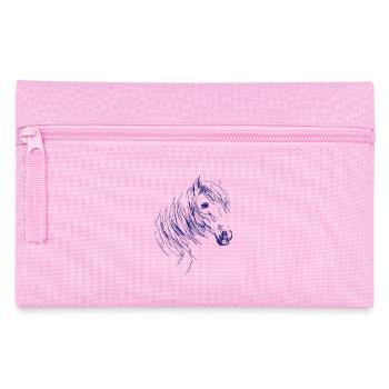 Cheval Equitation Chevaux Sport equestre - Trousse - rose - Devant