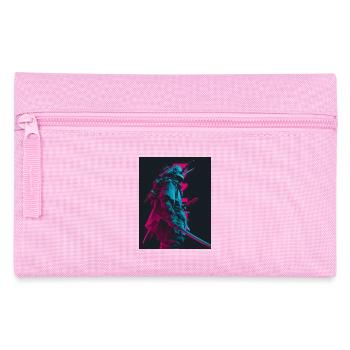 Samurai im Schatten - Federtasche - Rosa - Vorne