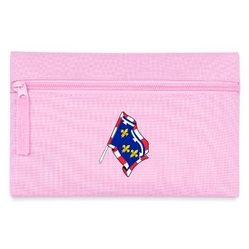 Drapeau du Centre-Val de la Loire - Trousse - rose - Devant