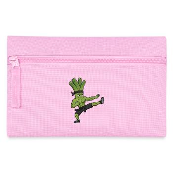 Karaté Kick Poireau Oignon Céleri Arts Martiaux Kuns - Trousse - rose - Devant