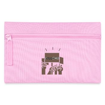 Freiheit - Federtasche - Rosa - Vorne