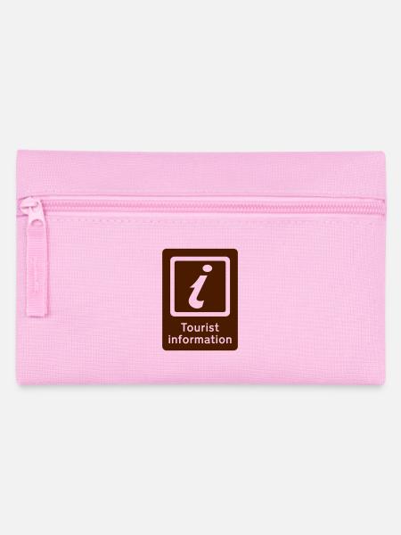 Tourist Information - Federtasche - Rosa