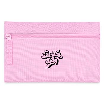 Birthday Boy - Geburtstagsparty Geschenk für Kinder Jungen - Federtasche - Rosa - Vorne