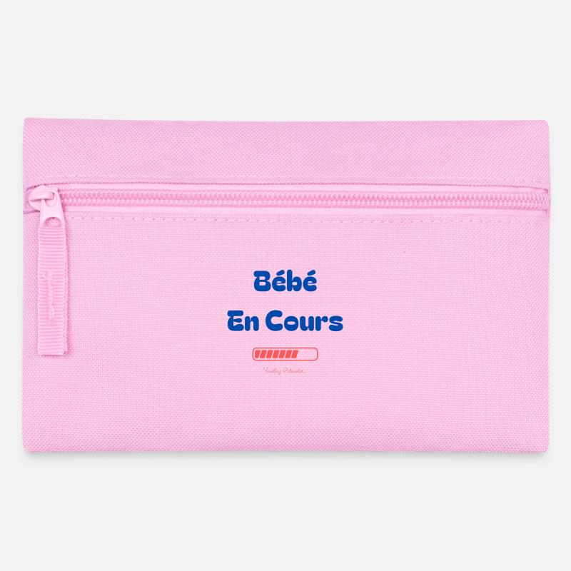 bébé en cours - Trousse - rose