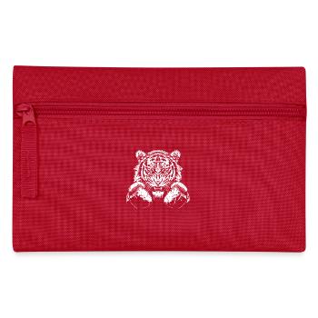 Tiger Boxer Boxing MMA Martial Arts - Pencil Case - red - Front