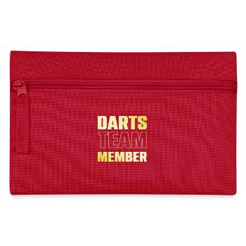 Darts Team - Federtasche - Rot - Vorne