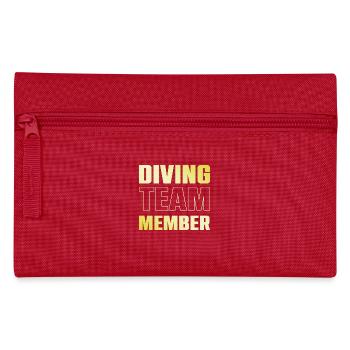 Diving Team - Pencil Case - red - Front