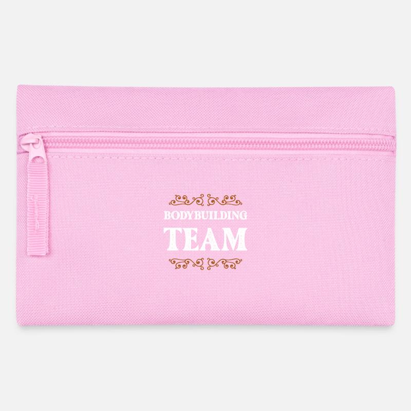 Bodybuilding Crew - Federtasche - Rosa