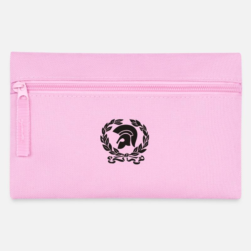 Troy wreath - Pencil Case - pink
