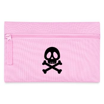 Tête de mort - Skull - Style Anime / Manga - Trousse - rose - Devant