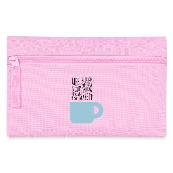 La vie comme le thé - Trousse - rose - Devant