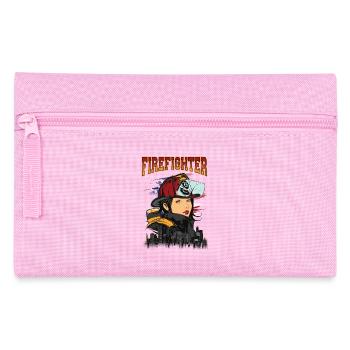 SCHÖNE FEUERWEHRFRAU - Sexy Feuerwehr Geschenk - Federtasche - Rosa - Vorne