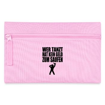 who dances to drink no money - Pencil Case - pink - Front