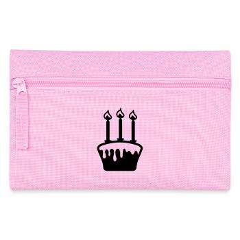 birthday_cake_1__f1 - Pencil Case - pink - Front