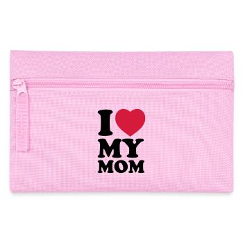 I love my mom - Federtasche - Rosa - Vorne