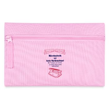 technologies de l'Office n'est pas un crime! - Trousse - rose - Devant