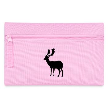 cerfs - bois de cervidé - la chasse - chasseur - Trousse - rose - Devant