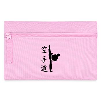 karaté - Trousse - rose - Devant