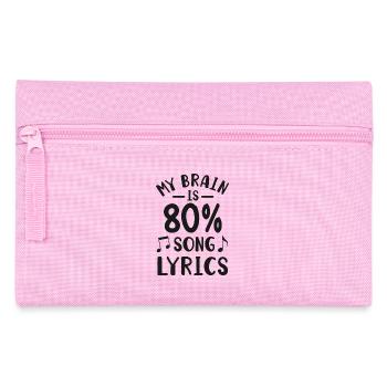 Singer Musician Singing - Pencil Case - pink - Front