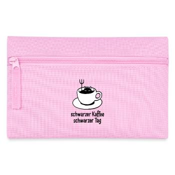 Café noir – Journée noire - Trousse - rose - Devant