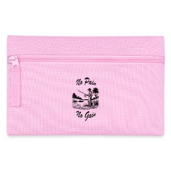 No Bread No Gain - Pencil Case - pink - Front