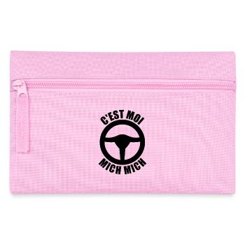 c'est moi mich mich, auto école - Trousse - rose - Devant