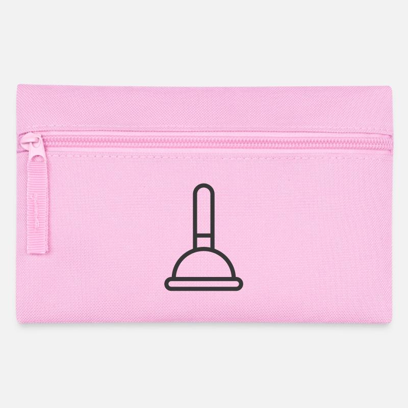 Icône du piston - Trousse - rose