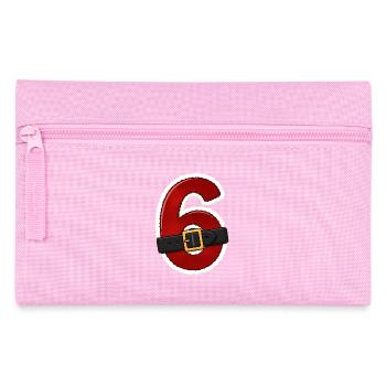 Sechs mit Gürtel Cartoon - Federtasche - Rosa - Vorne